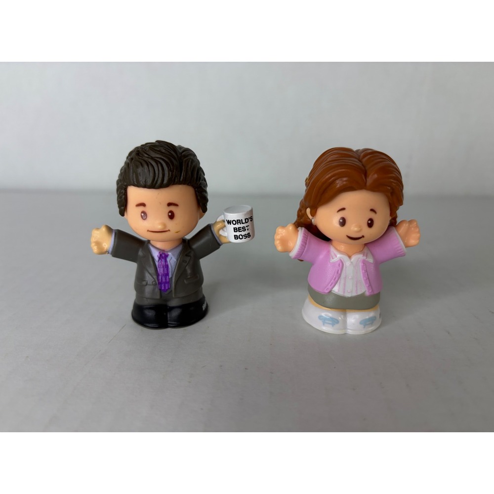 Fisher-Price Little People The Office Michael Scott Pam Beesly Figures